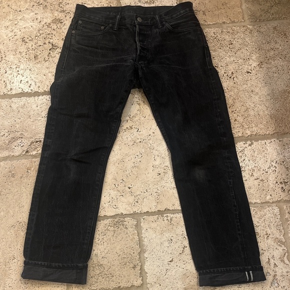 Double RL Ralph Lauren Men's Black Jeans